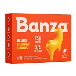 Banza Gluten-Free Chickpea Mac and Deluxe Cheddar - 11oz