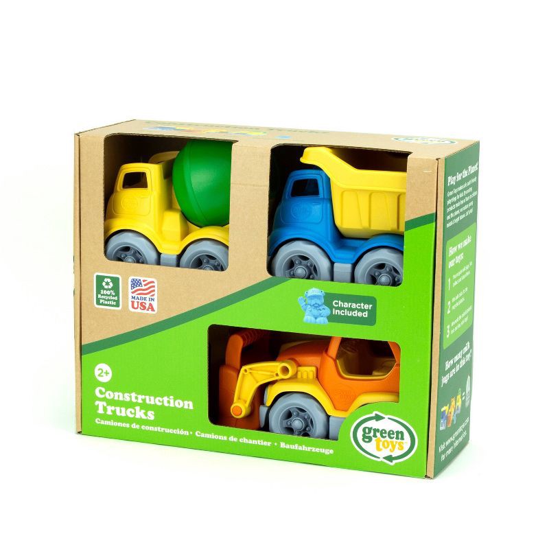 slide 9 of 10, Green Toys Construction Trucks, 1 ct