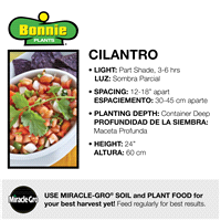 slide 7 of 9, Bonnie Plants  Cilantro, 19.3 oz