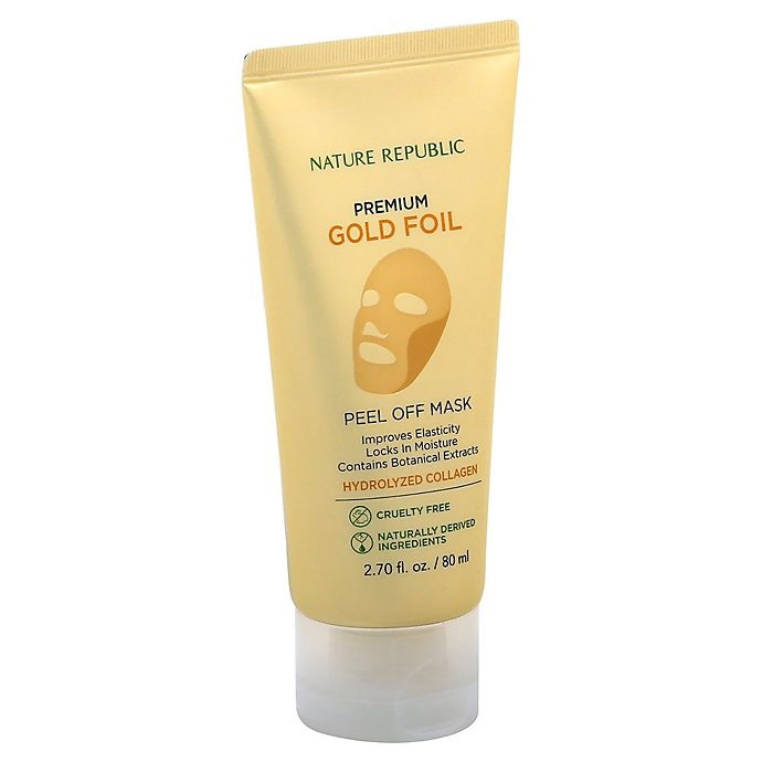 slide 1 of 1, Nature Republic Premium Gold Peel Off Mask, 2.7 fl oz