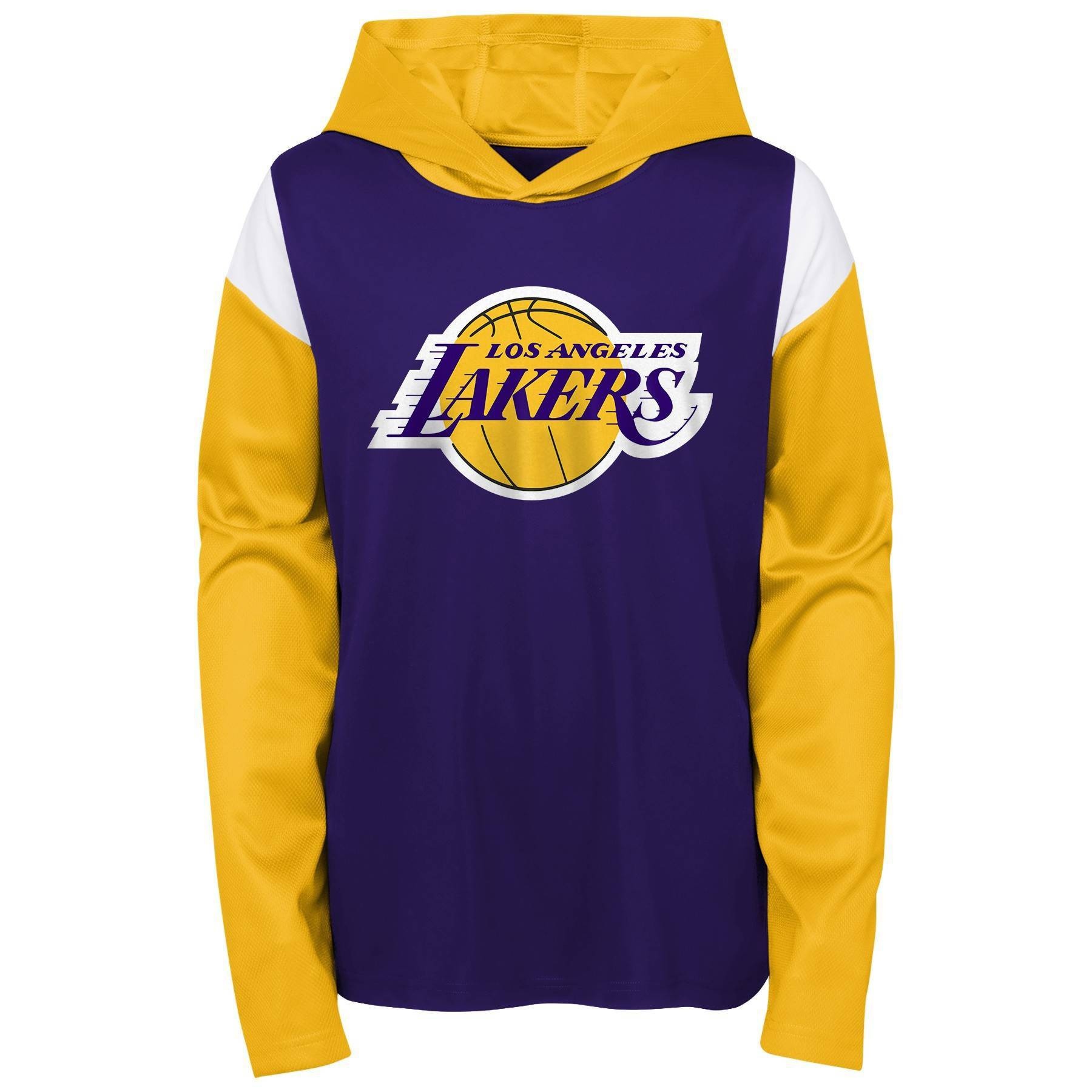 slide 1 of 1, NBA Los Angeles Lakers Boys' Lightweight Hoodie - XL, 1 ct