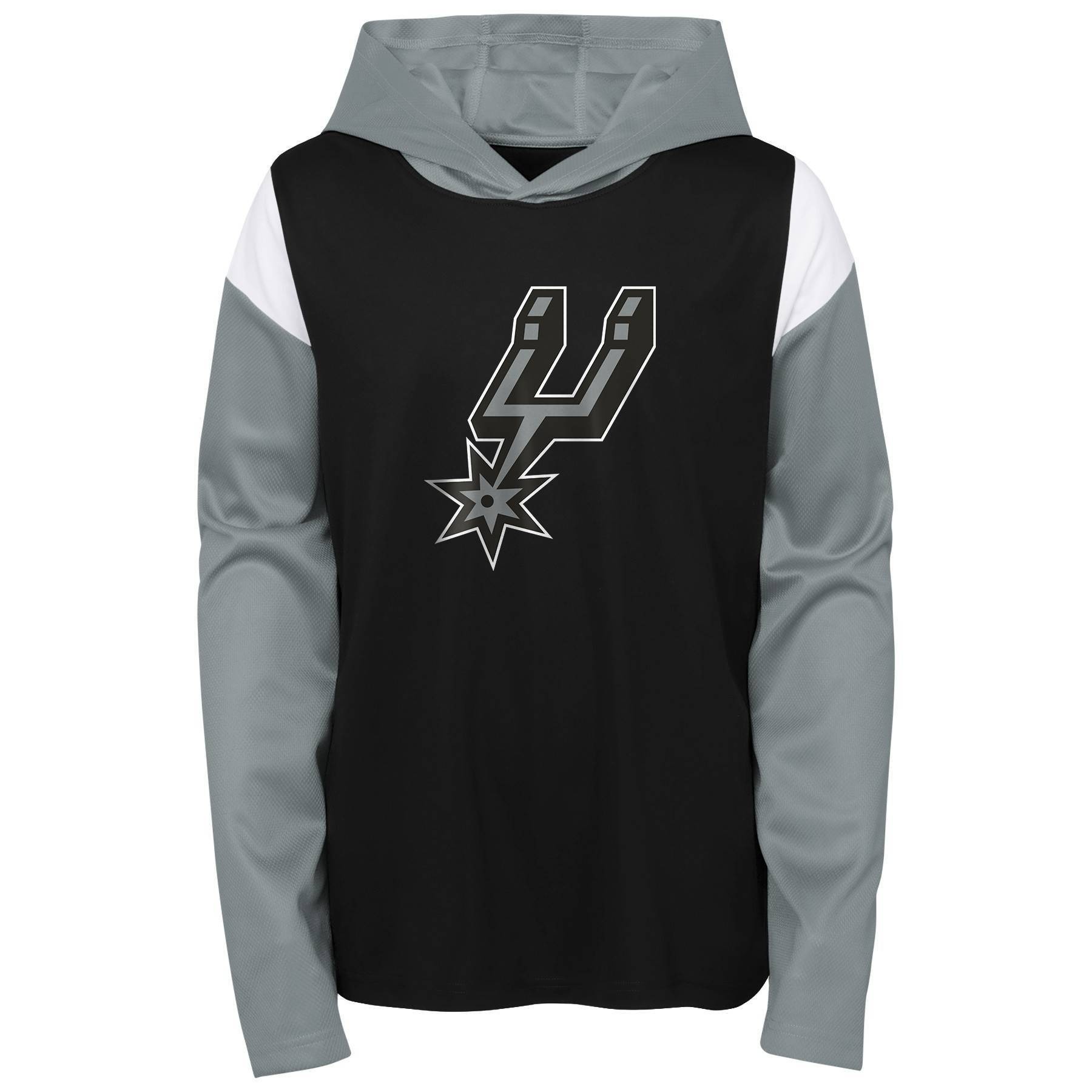 slide 1 of 1, NBA San Antonio Spurs Boys' Lightweight Hoodie - XL, 1 ct