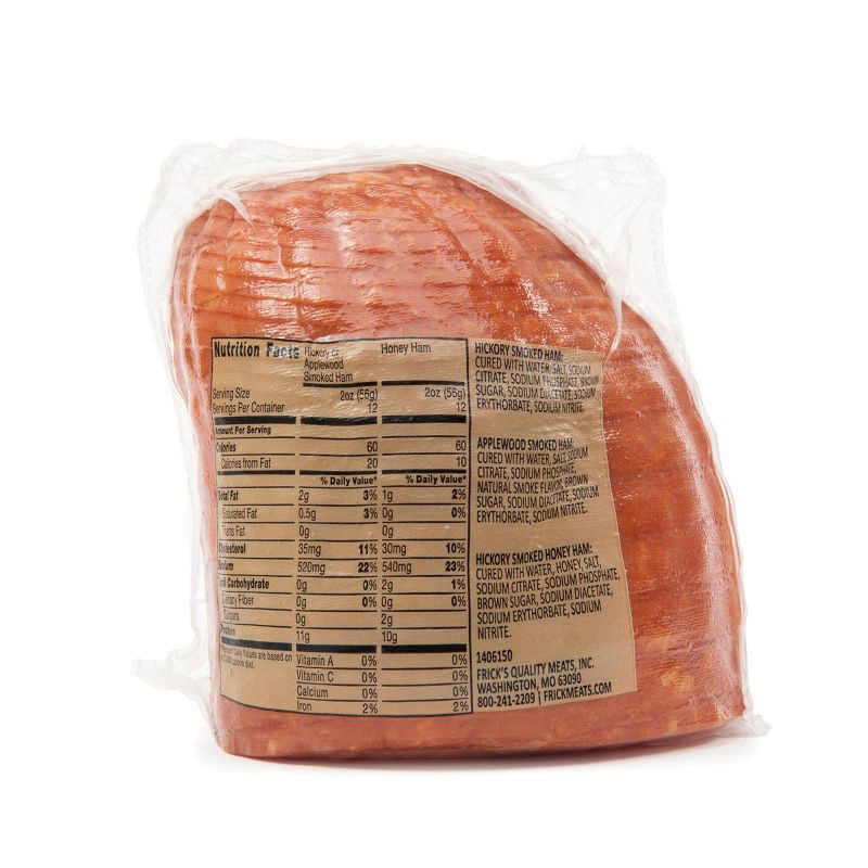 slide 2 of 4, Frick's Quality Meats Honey Quarter Sliced Ham - 24oz, 24 oz