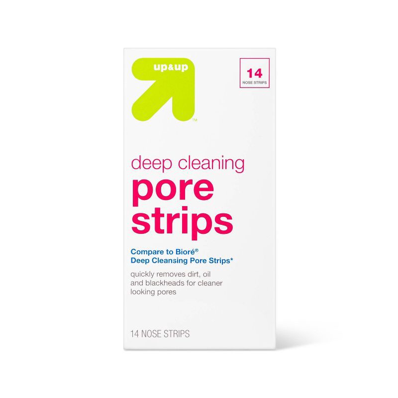 slide 1 of 4, Deep Cleansing Pore Strips - 14ct - up&up™, 14 ct