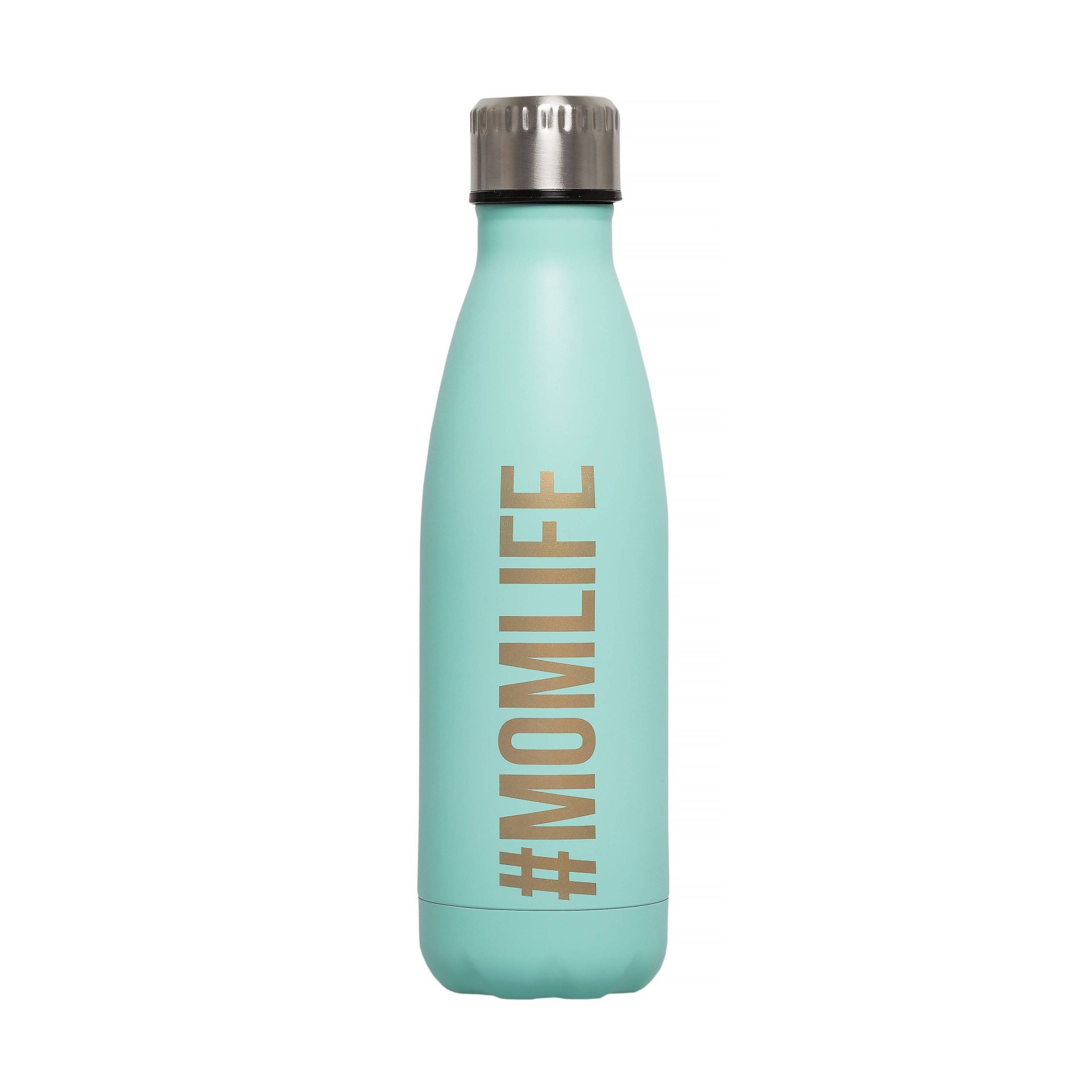 slide 1 of 5, Pearhead Momlife Water Bottle - Aqua, 17 oz