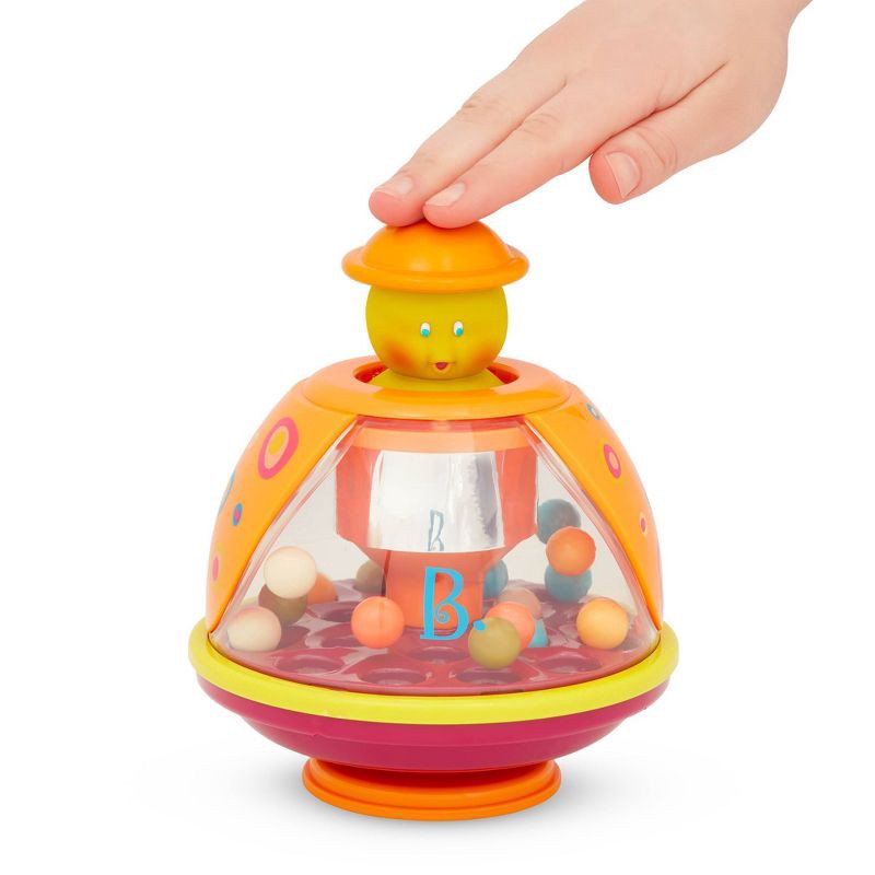 slide 2 of 6, B. toys Ladybug Ball Popping Toy Poppitoppy: Sensory Development Toy for Babies & Toddlers, 1 ct