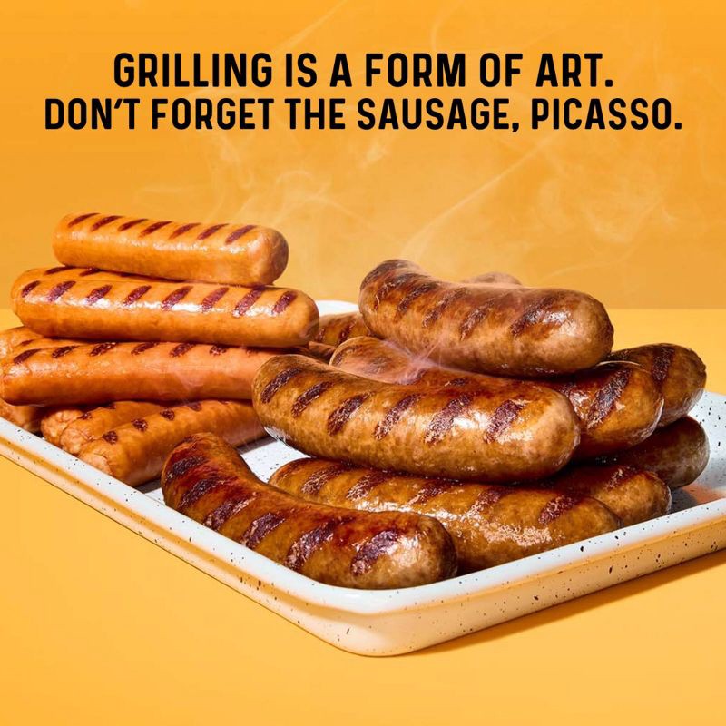 slide 3 of 7, Johnsonville Beef Hot Links Smoked Sausage - 12oz, 12 oz