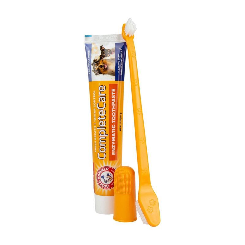 slide 3 of 3, Arm & Hammer Complete Care Adult Dog Dental Kit - 2.5oz/2ct, 2 ct; 2.5 oz