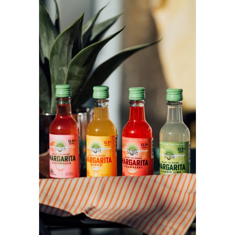 slide 2 of 4, Rancho La Gloria Margarita Wine Cocktail - 4pk/187ml Bottles, 4 ct; 187 ml