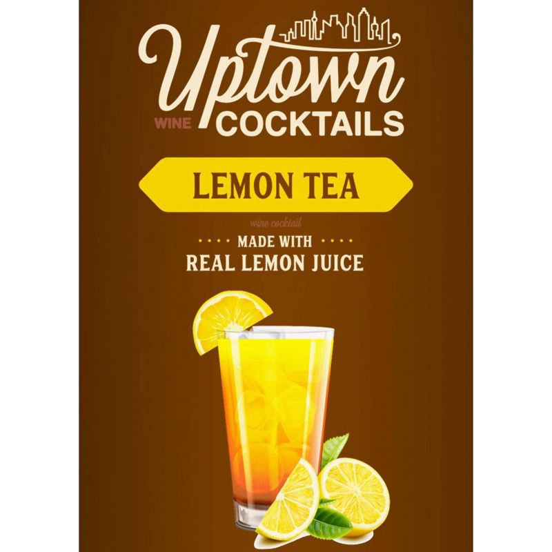 slide 2 of 4, Uptown Cocktails Uptown Lemon Tea Wine Cocktails - 1.5L Bottle, 1.5 liter