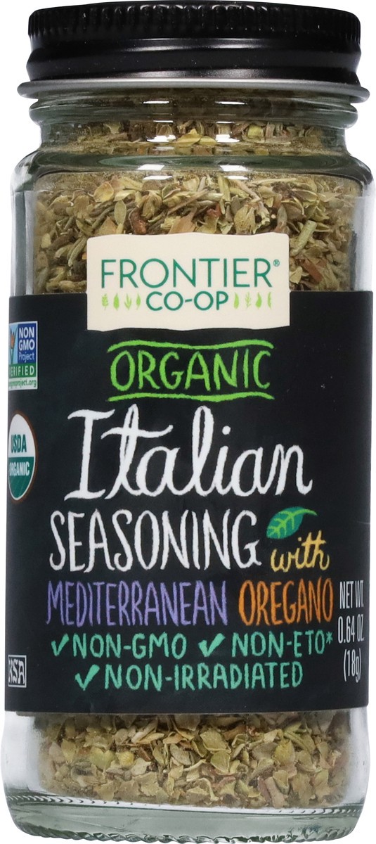 slide 11 of 13, Frontier Co-Op Organic Italian Seasoning with Mediterranean Oregano 0.64 oz, 0.8 oz