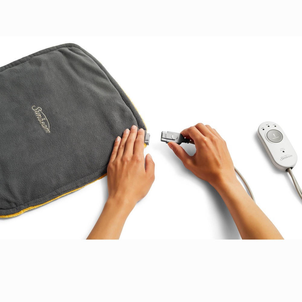 slide 4 of 12, Sunbeam ConformHeat Heating Pad, 1 ct