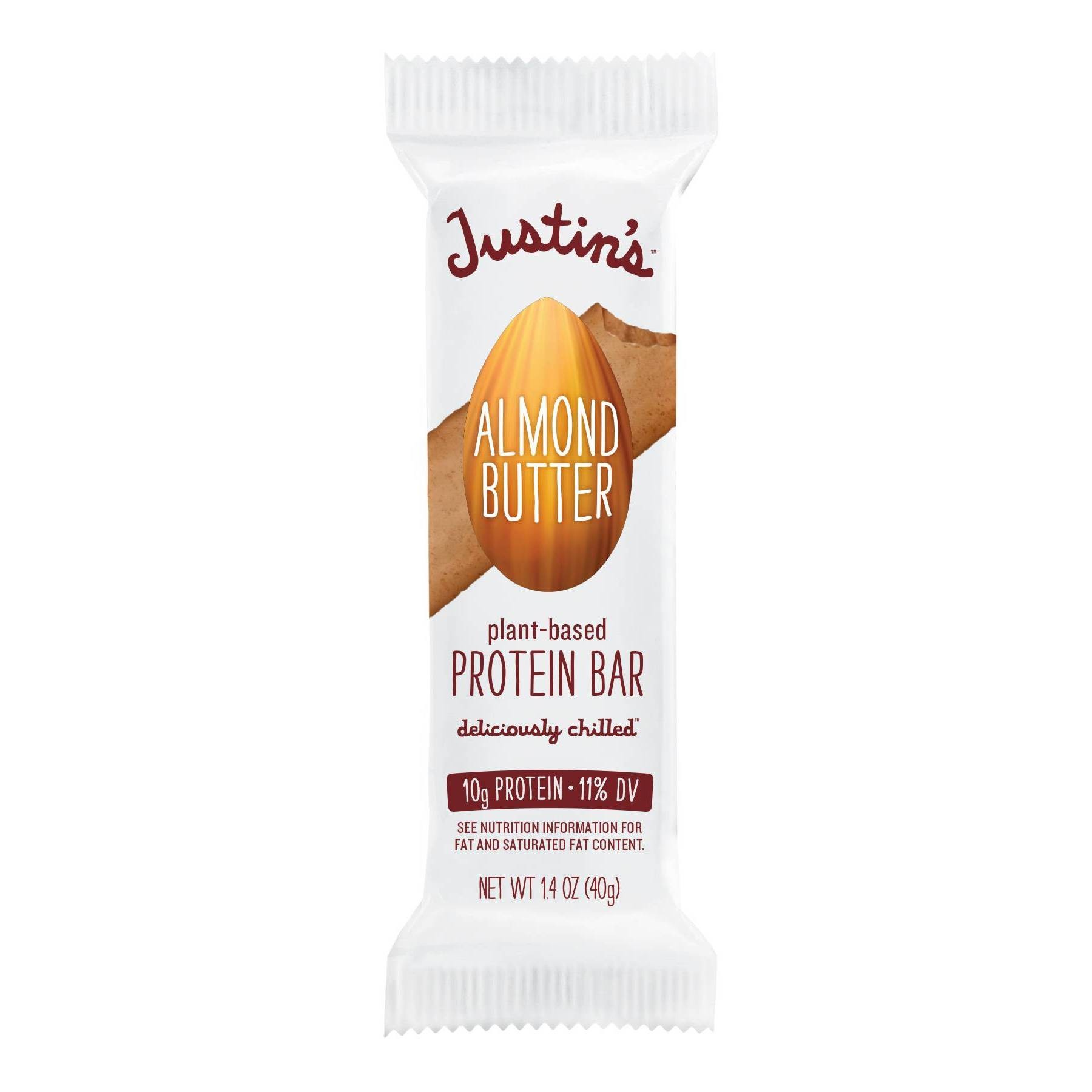 slide 1 of 5, Justin's Protein Bar Almond Butter, 1.4 oz