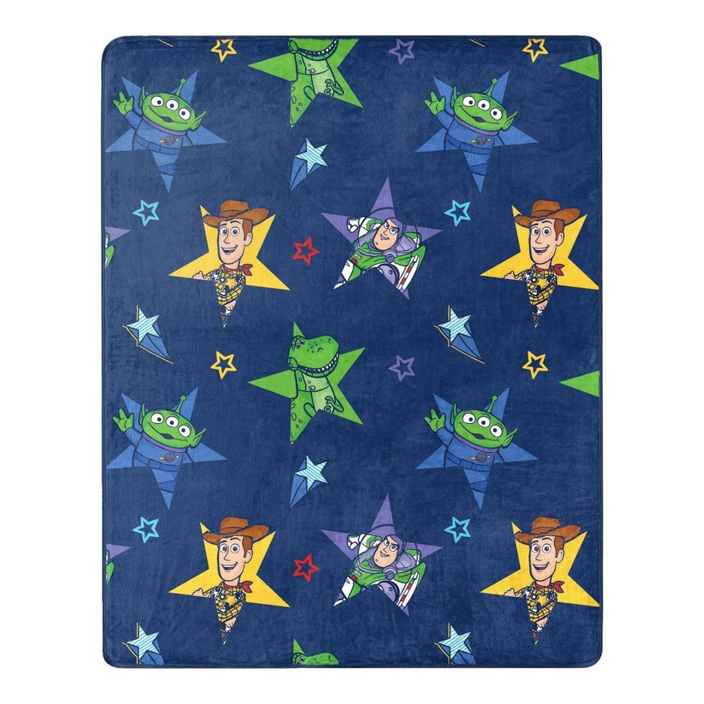 slide 2 of 5, Toy Story Buzz Throw and Pillow, 1 ct