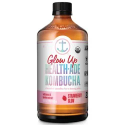 Health-Ade Strawberry Glow Kombucha – 16 fl oz