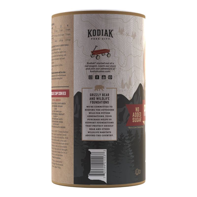 slide 5 of 8, Kodiak Cakes Kodiak Protein-Packed Oatmeal - 16oz, 16 oz