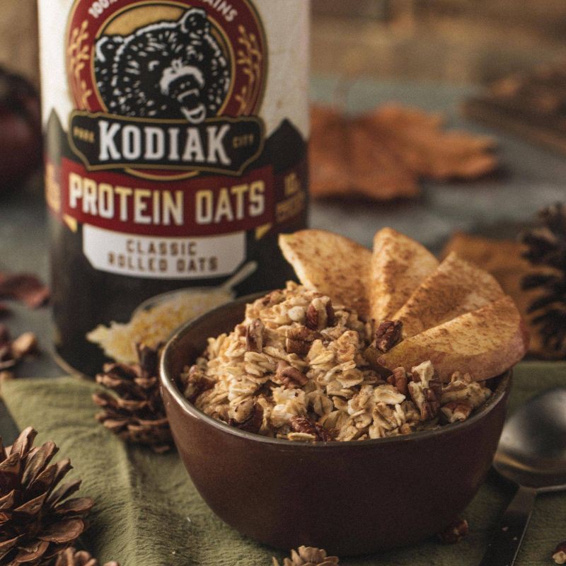 slide 8 of 8, Kodiak Cakes Kodiak Protein-Packed Oatmeal - 16oz, 16 oz