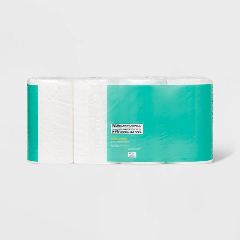 slide 3 of 5, Make-A-Size Paper Towels - 150 sheets - 8 Rolls - up&up™, 150 sheets, 8 rolls