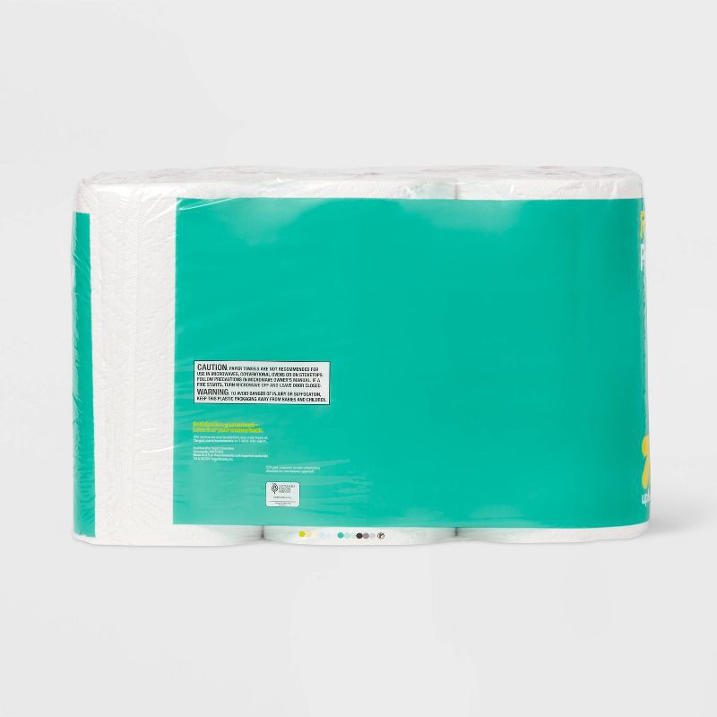 slide 3 of 5, Make-A-Size Paper Towels - 150 sheets - 6 Rolls - up&up™, 150 sheets, 6 rolls