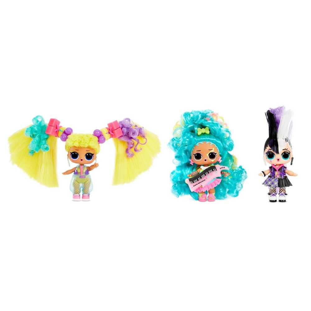 slide 3 of 6, L.O.L. Surprise! Remix Hair Flip Tots with Hair Reveal & Music Mini Figurine, 1 ct