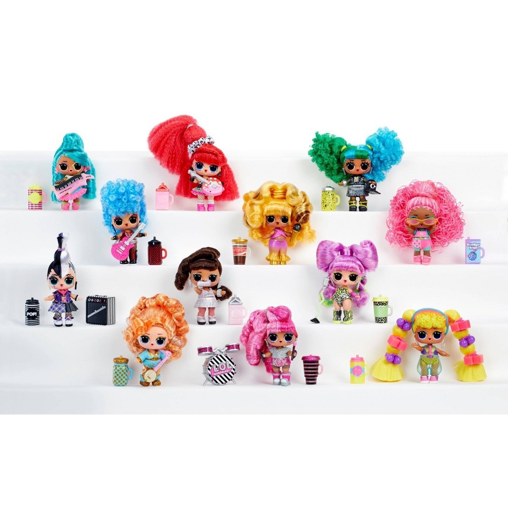 slide 6 of 6, L.O.L. Surprise! LOL Surprise Remix Hair Flip Tots with Hair Reveal & Music Mini Figurine, 1 ct