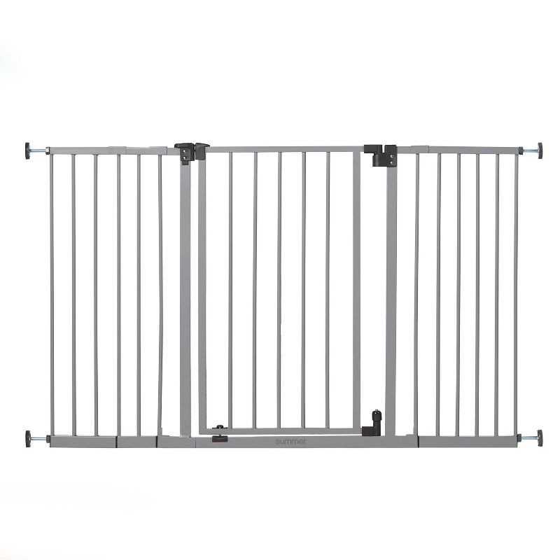 slide 1 of 4, Summer Infant Central Station Safety Gate - Gray, 1 ct