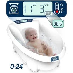 Baby Patent Aqua Scale 3-in-1 Digital Scale Water Thermometer and Infant Tub