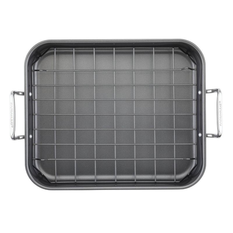 Rachael Ray 16 X 13 Roaster With Dual-height Rack : Target