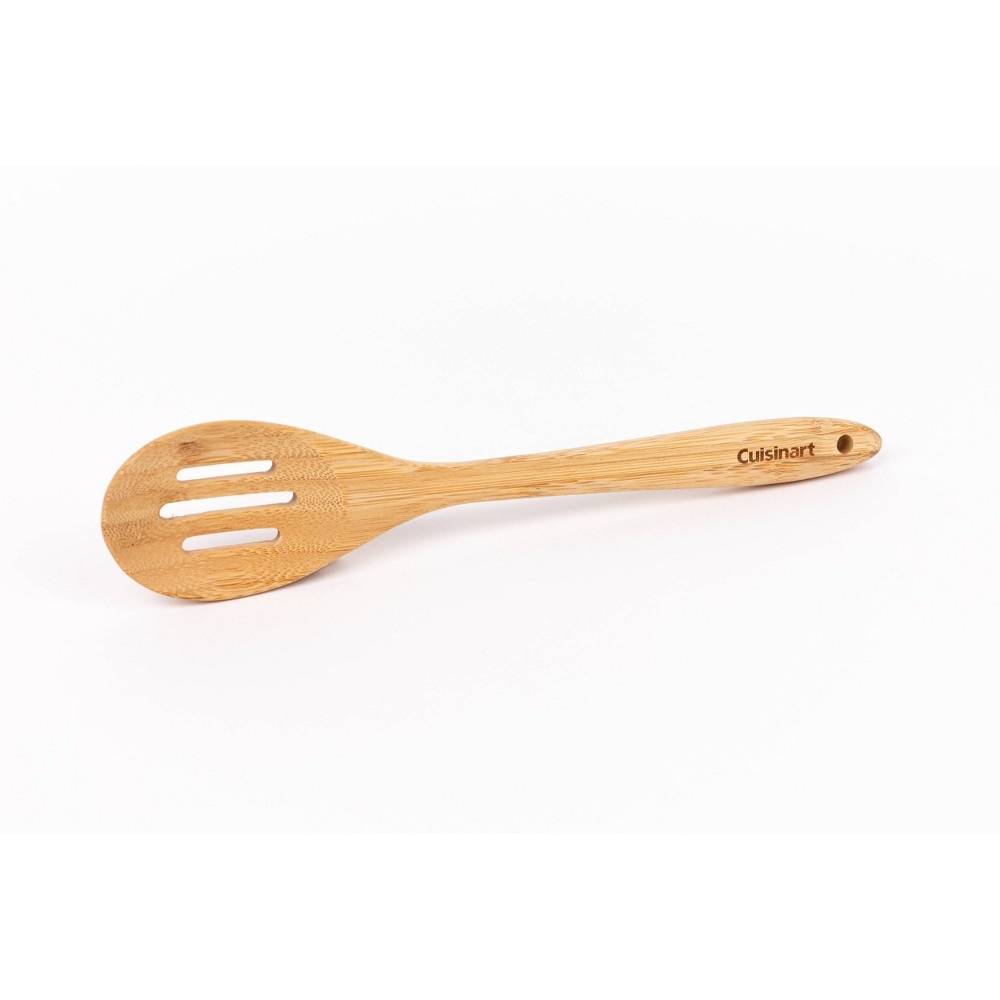 slide 3 of 4, Cuisinart Green Gourmet Bamboo Wood Slotted Spoon - CTG-BAM-LS2, 1 ct