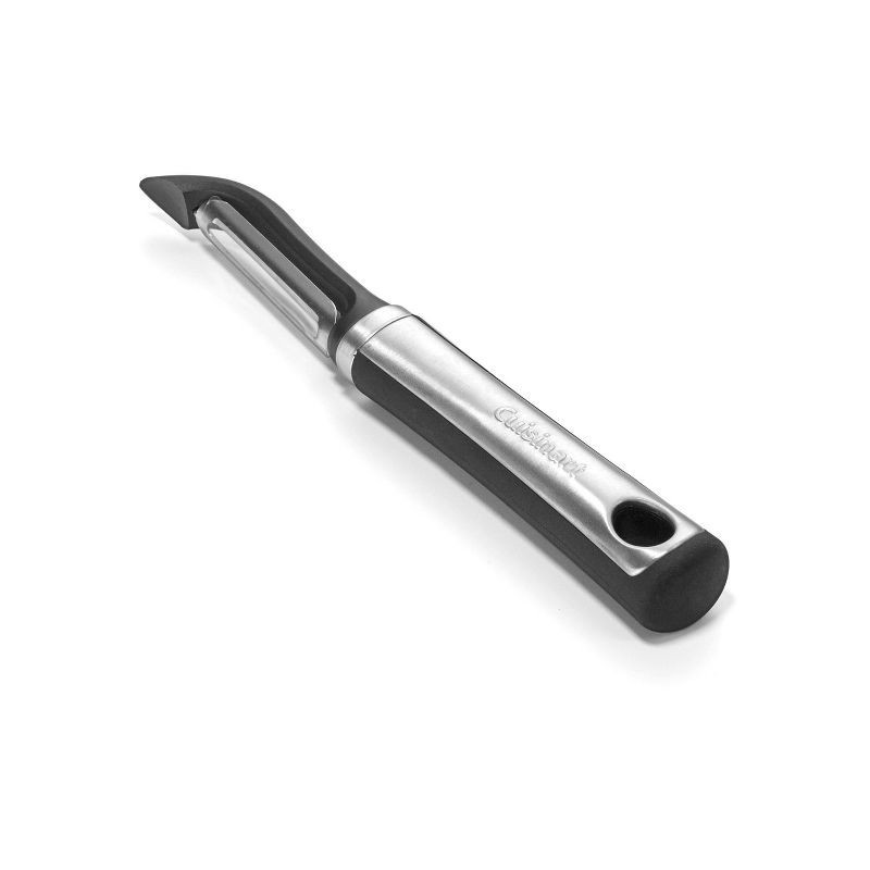 slide 3 of 4, Cuisinart Chefs Classic Pro Stainless Steel Peeler: Ergonomic Vegetable & Potato Peeler, Dishwasher-Safe, Black/Silver, 1 ct