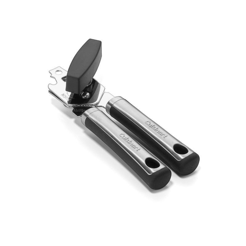 slide 3 of 4, Cuisinart Chefs Classic Pro Stainless Steel Can Opener: Manual Kitchen Tool with Soft-Grip Handle & Bottle Opener, 1 ct