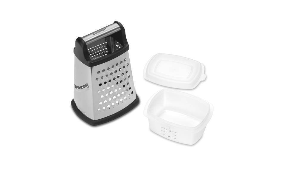 slide 4 of 5, Cuisinart Box Grater with Storage - CTG-00-BGS, 1 ct