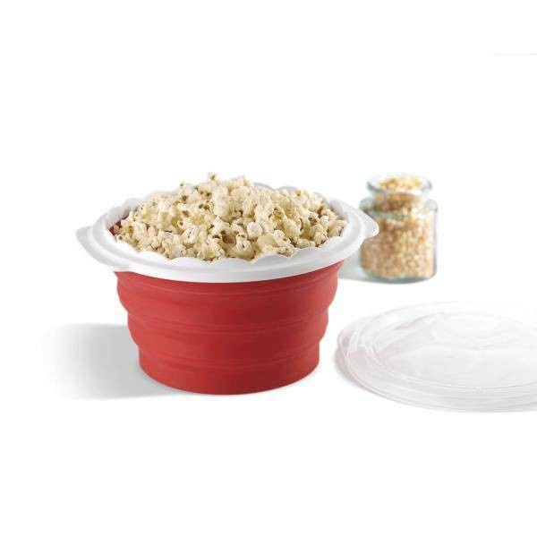 slide 1 of 7, Cuisinart Red Microwave Popcorn Bowl - CTG-00-MPM, 1 ct