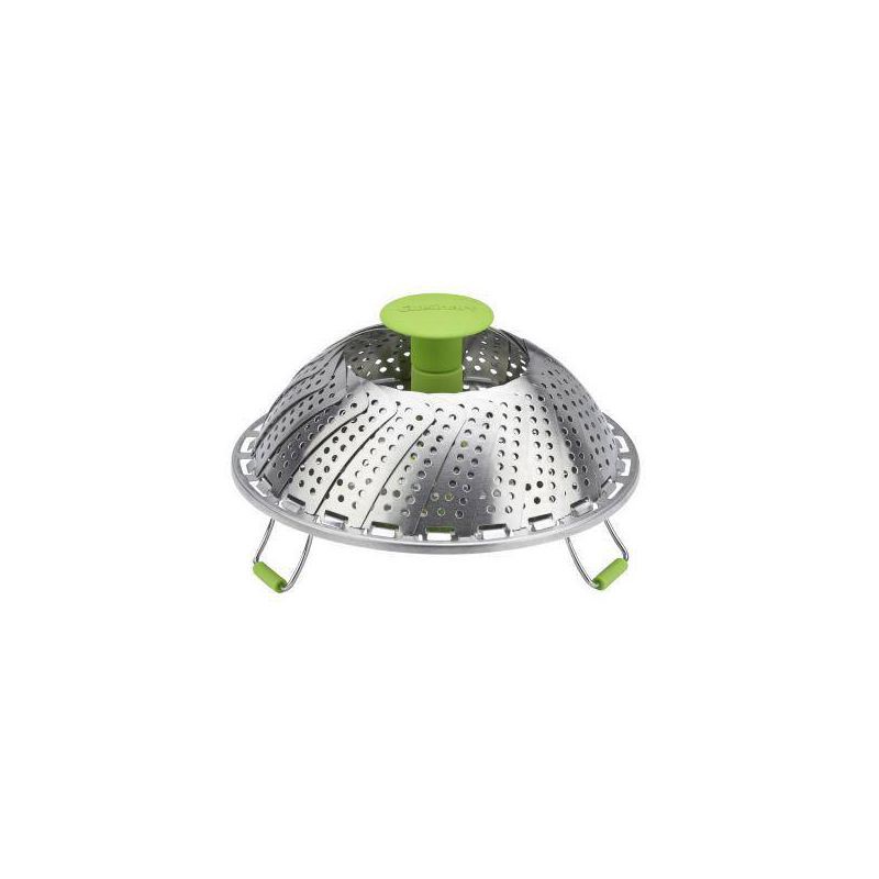 slide 4 of 5, Cuisinart 10.5" Stainless Steel Steamer: Vegetable & Food Steamer Basket, Dishwasher-Safe, Lifetime Warranty, 1 ct