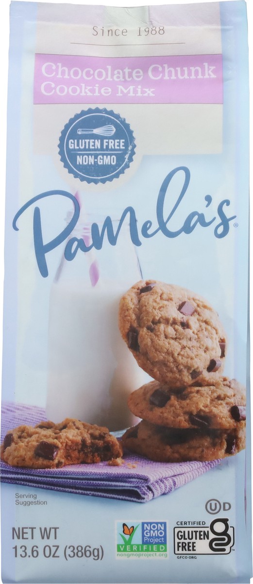 slide 6 of 9, Pamela's Chocolate Chunk Cookie Mix 13.6 oz, 13.6 oz