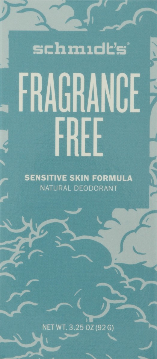 slide 5 of 9, Schmidt's Aluminum Free Natural Deodorant Fragrance Free, 3.25 oz, 3.25 oz