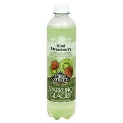 First Street Sparkling Glacier Strawberry Kiwi - 17 oz