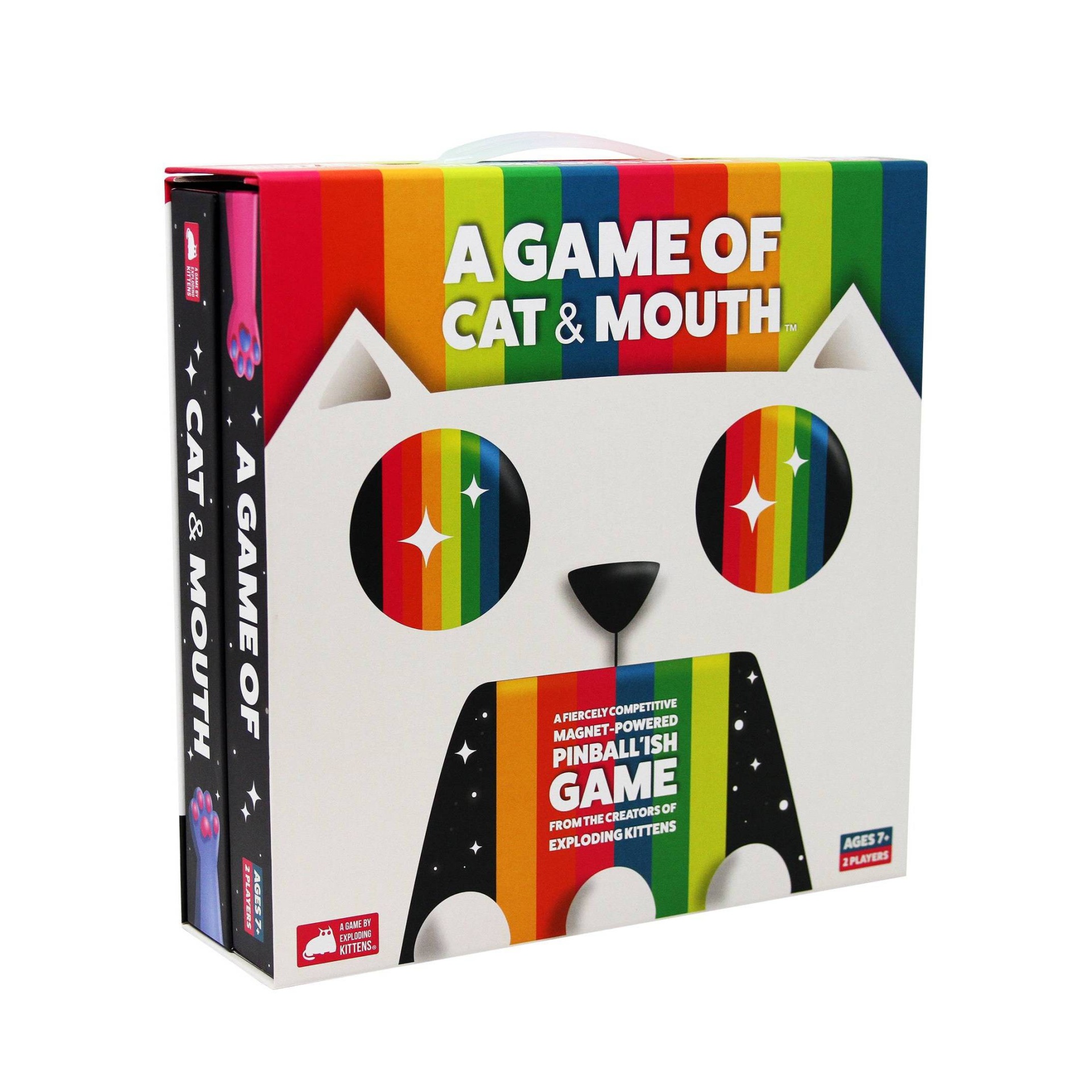 slide 1 of 6, A Game of Cat & Mouth by Exploding Kittens, 1 ct