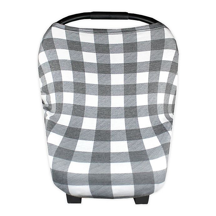 slide 1 of 10, Copper Pearl Scotland 5-in-1 Multi-Use Cover - Grey Plaid, 1 ct