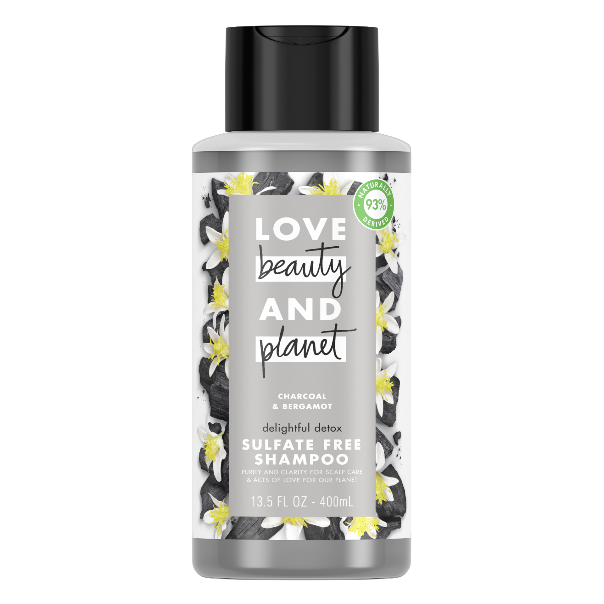 slide 5 of 7, Love Beauty and Planet Sulfate Free Clarifying Shampoo Charcoal & Bergamot, 13.5 oz, 13.5 oz