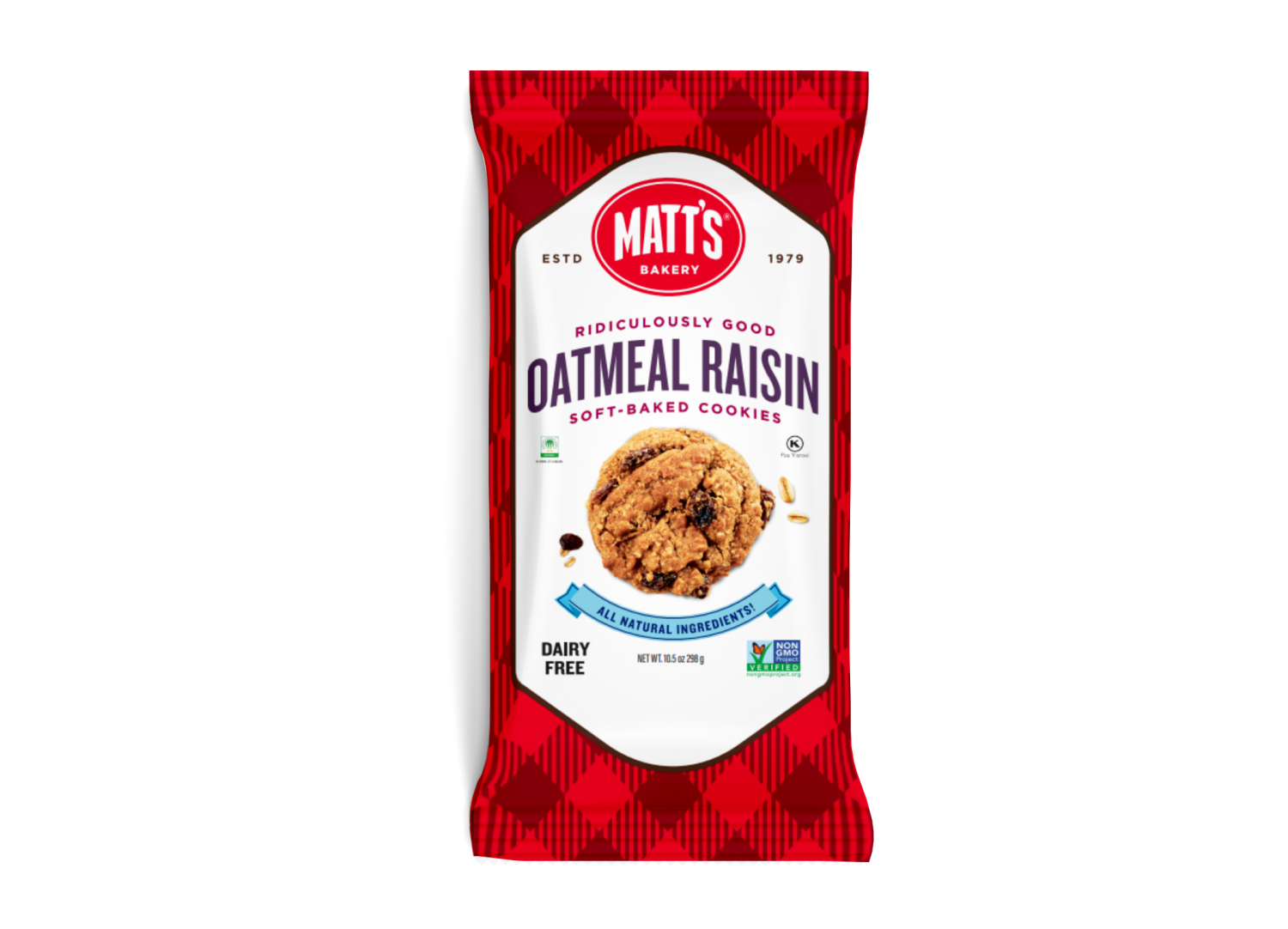 slide 1 of 3, Matt's Bakery Soft-Baked Oatmeal Raisin Cookies 10.5 oz, 10.5 oz