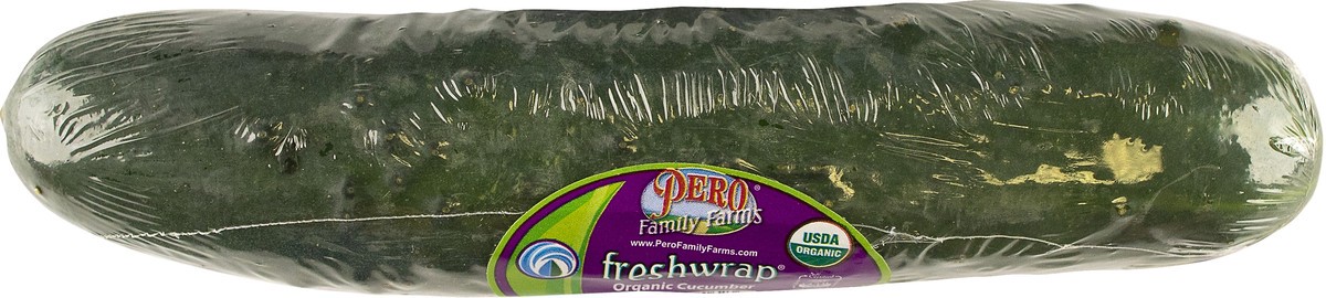 slide 9 of 9, Pero Family Farms Freshwrap Organic Cucumber 1 ea, 1 ct