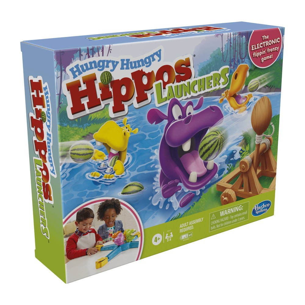 Hungry Hungry Hippos Launchers Game 1 Ct Shipt