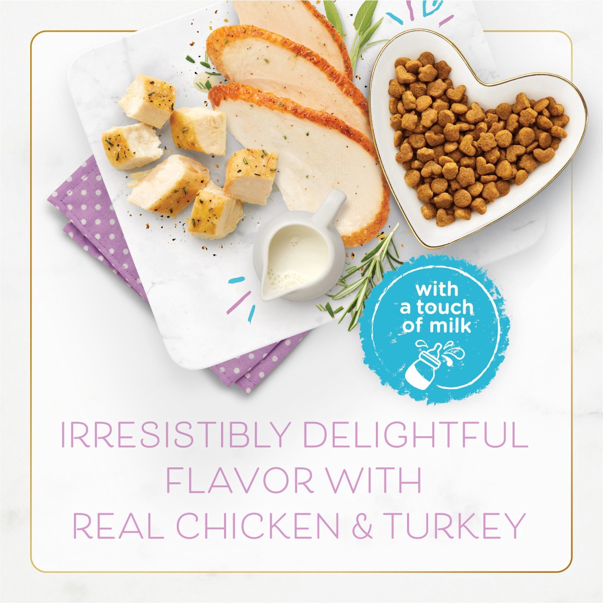 slide 6 of 29, Fancy Feast with Savory Chicken & Turkey Gourmet Kitten Food 48 oz, 48 oz