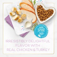 slide 3 of 29, Fancy Feast with Savory Chicken & Turkey Gourmet Kitten Food 48 oz, 48 oz