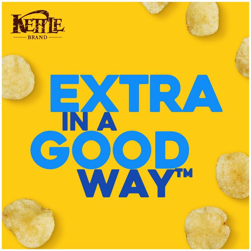 slide 4 of 8, Kettle Brand Potato Chips Salt & Vinegar Kettle Chips Snack - 2oz, 2 oz
