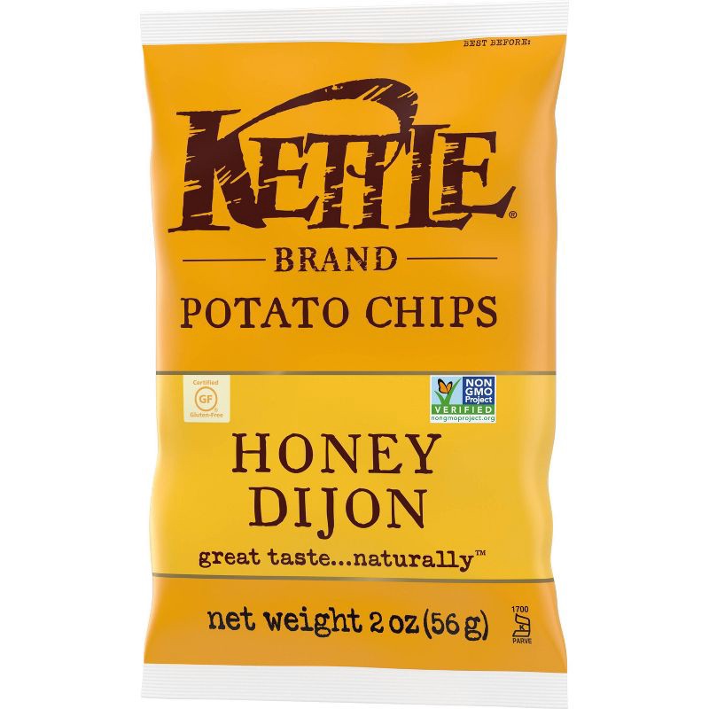 slide 7 of 7, Kettle Brand Potato Chips Honey Dijon Kettle Chips Snack - 2oz, 2 oz
