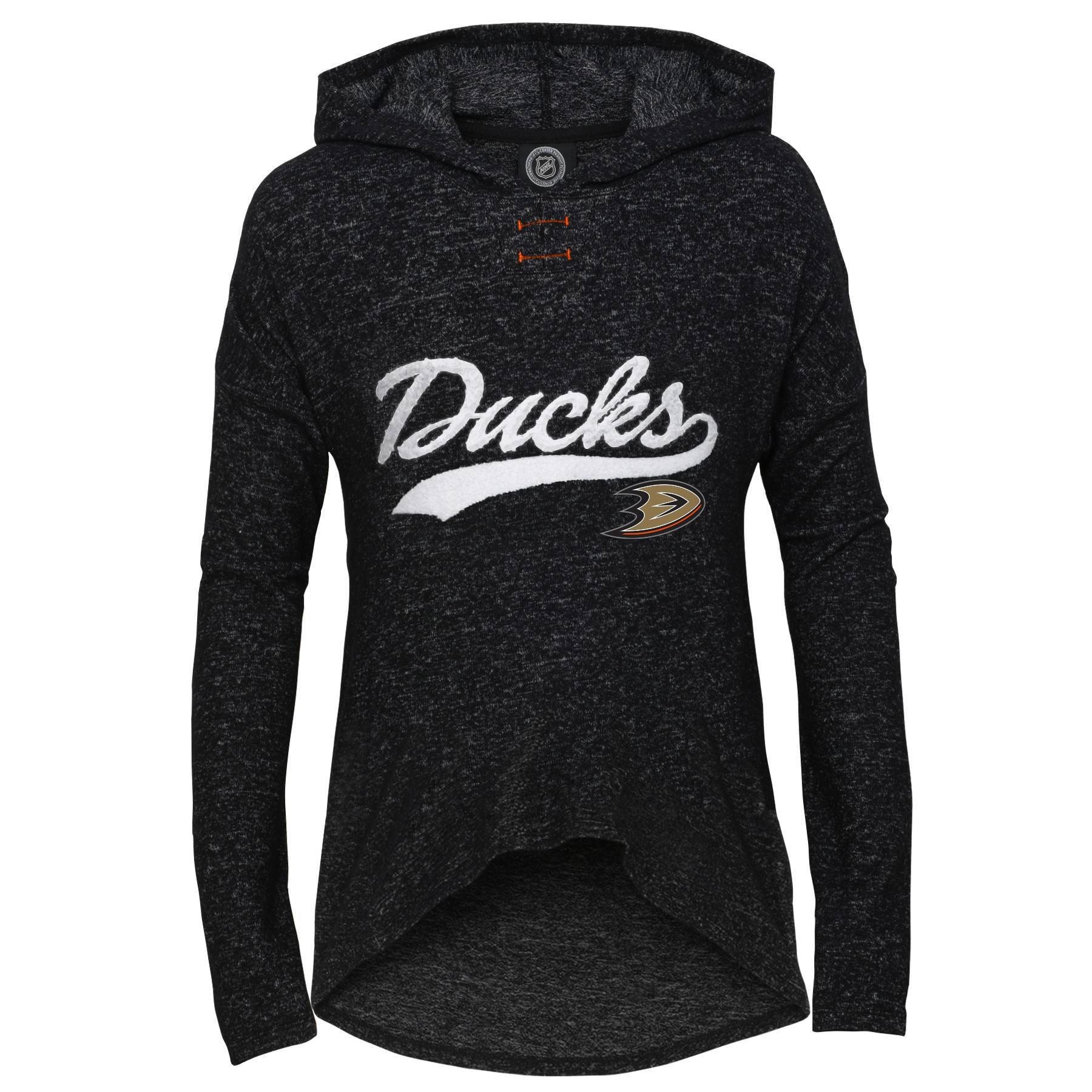 slide 1 of 1, NHL Anaheim Ducks Girls' Lightweight Hoodie - XL, 1 ct