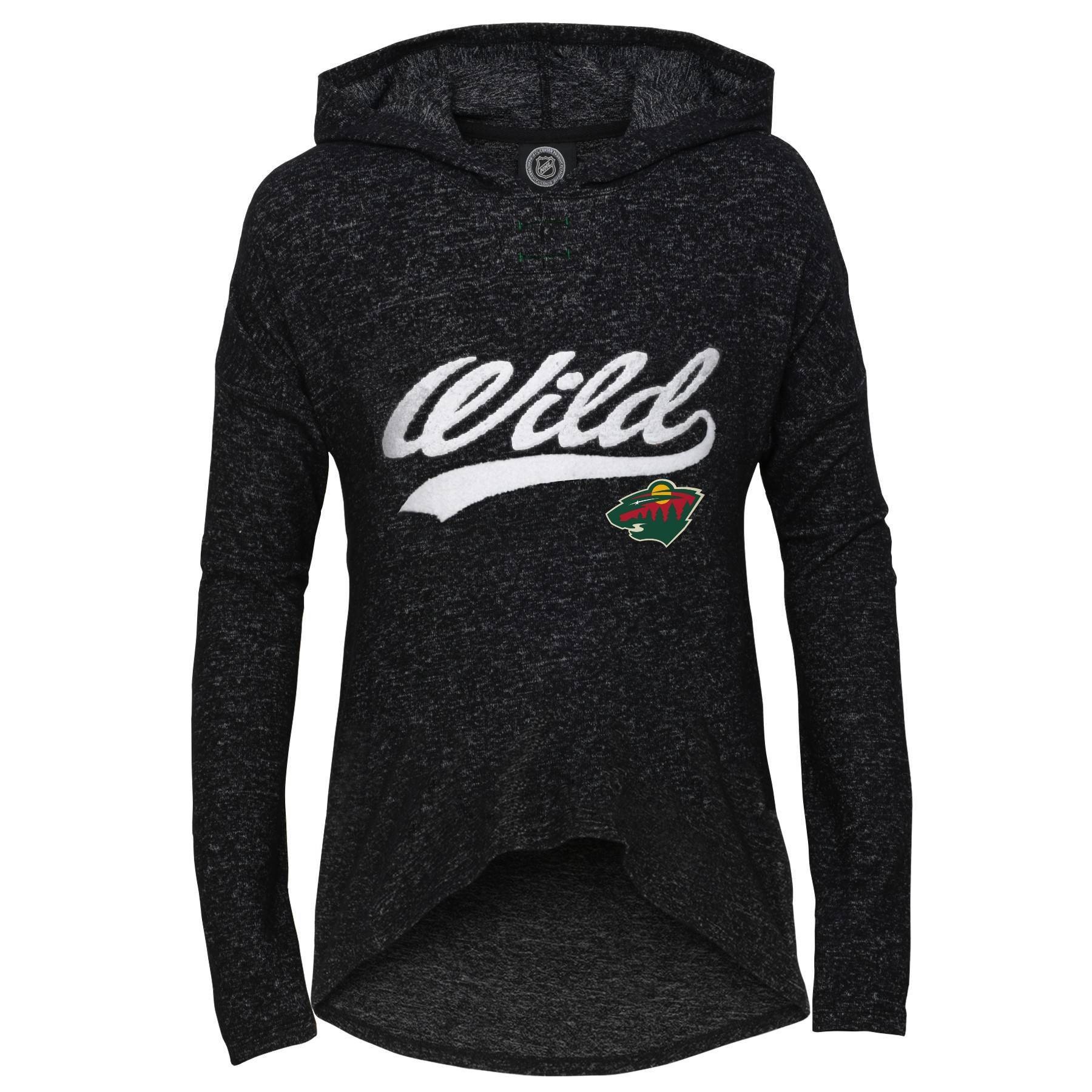 slide 1 of 1, NHL Minnesota Wild Girls' Lightweight Hoodie - XL, 1 ct