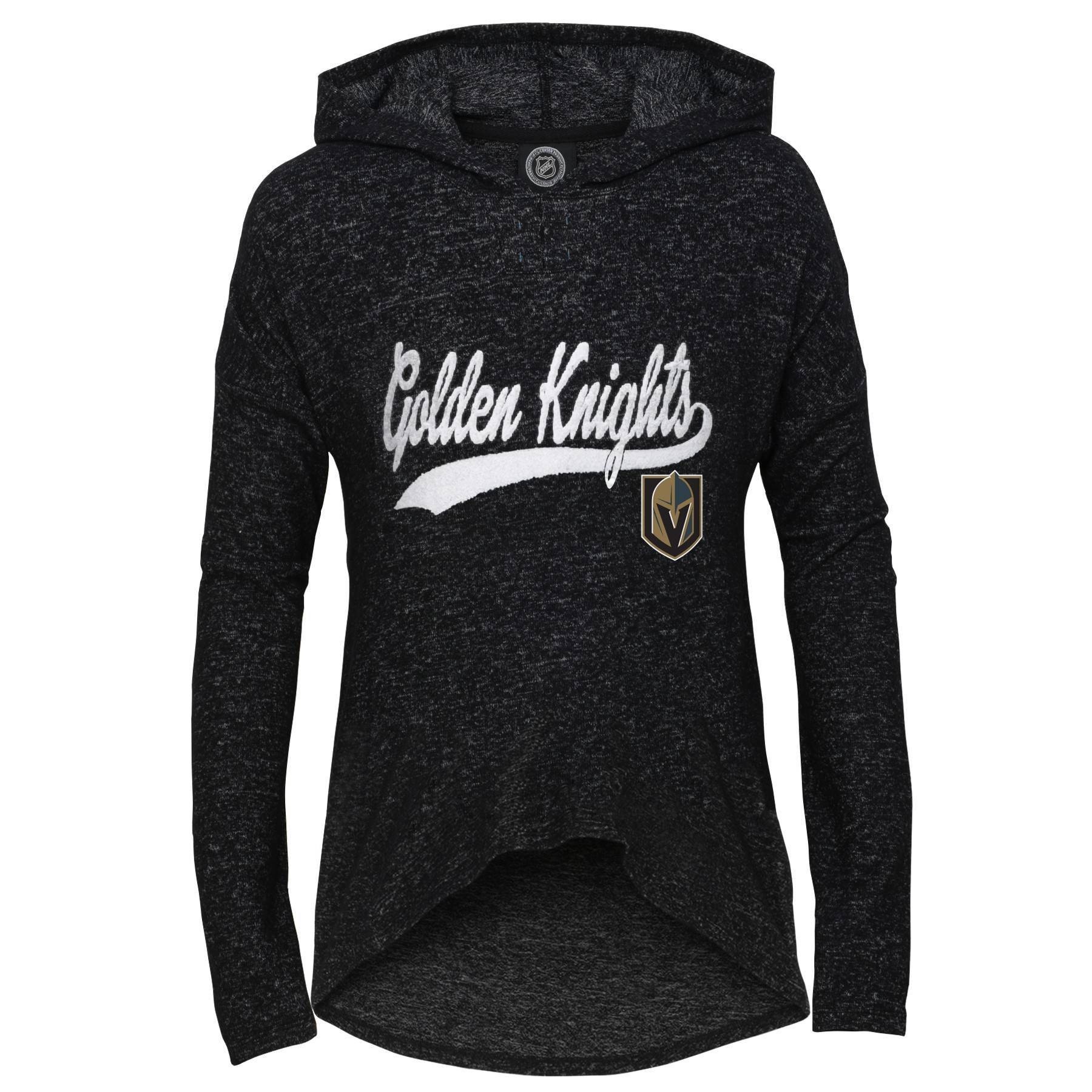 slide 1 of 1, NHL Vegas Golden Knights Girls' Lightweight Hoodie - XL, 1 ct